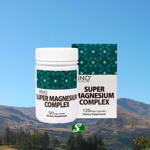 뉴질랜드 이노 슈퍼 마그네슘 콤플렉스 해조마그네슘 120베지캡슐 1통