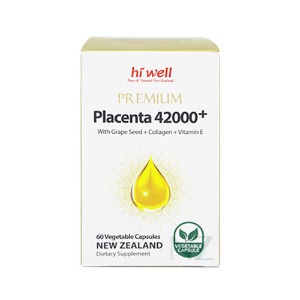 뉴질랜드 하이웰 플라센타 양태반 42000+ with 포도씨 콜라겐 60베지캡슐 1통
