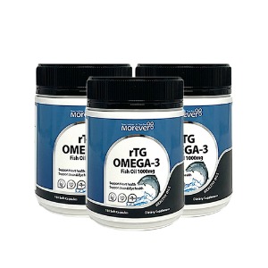 뉴질랜드 모에버 알티지 오메가3 rTG OMEGA-3 180캡슐 3개