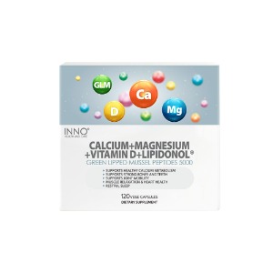 뉴질랜드 이노 칼슘 마그네슘 비타민D 120베지캡슐 1통