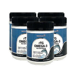 뉴질랜드 모에버 알티지 오메가3 rTG OMEGA-3 180캡슐 5개