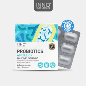 뉴질랜드 이노 프로바이오틱스 400억 장용성 유산균 60베지캡슐 1통