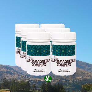 뉴질랜드 이노 슈퍼 마그네슘 콤플렉스 해조마그네슘 120베지캡슐 6통