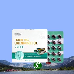 이노 뉴질랜드 초록입홍합오일 27000 120캡슐 1통
