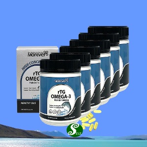 뉴질랜드 모에버 알티지 오메가3 rTG OMEGA-3 180캡슐 6개