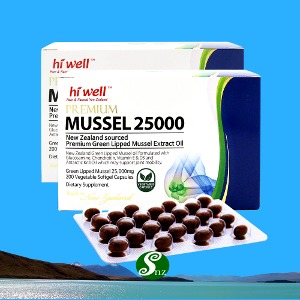 하이웰 뉴질랜드 초록입홍합오일 25000 200캡슐 2통